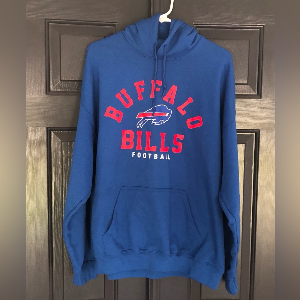 Buffalo Bills Junk Food Hoodie Men’s XL Blue 100% Cotton
